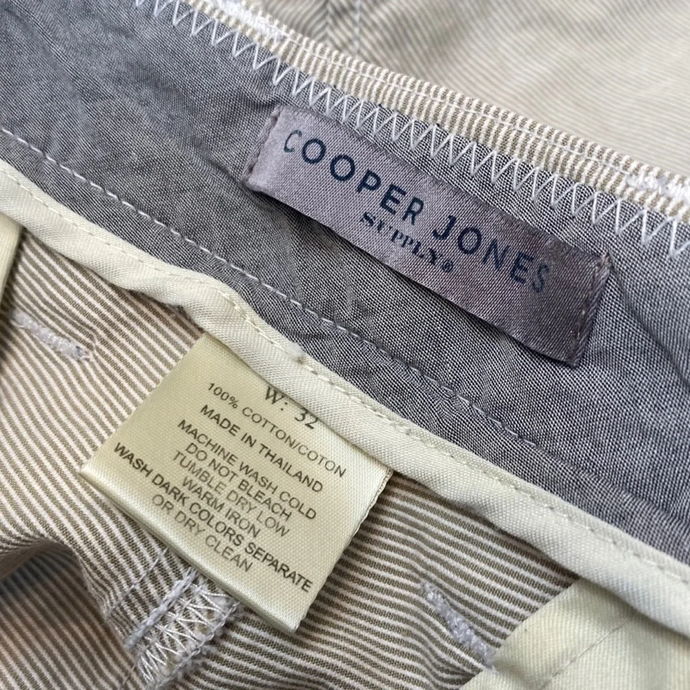 Men's Chino Shorts Bundle Navy Grey Striped Old Navy Ultimate Slim Size 32‎